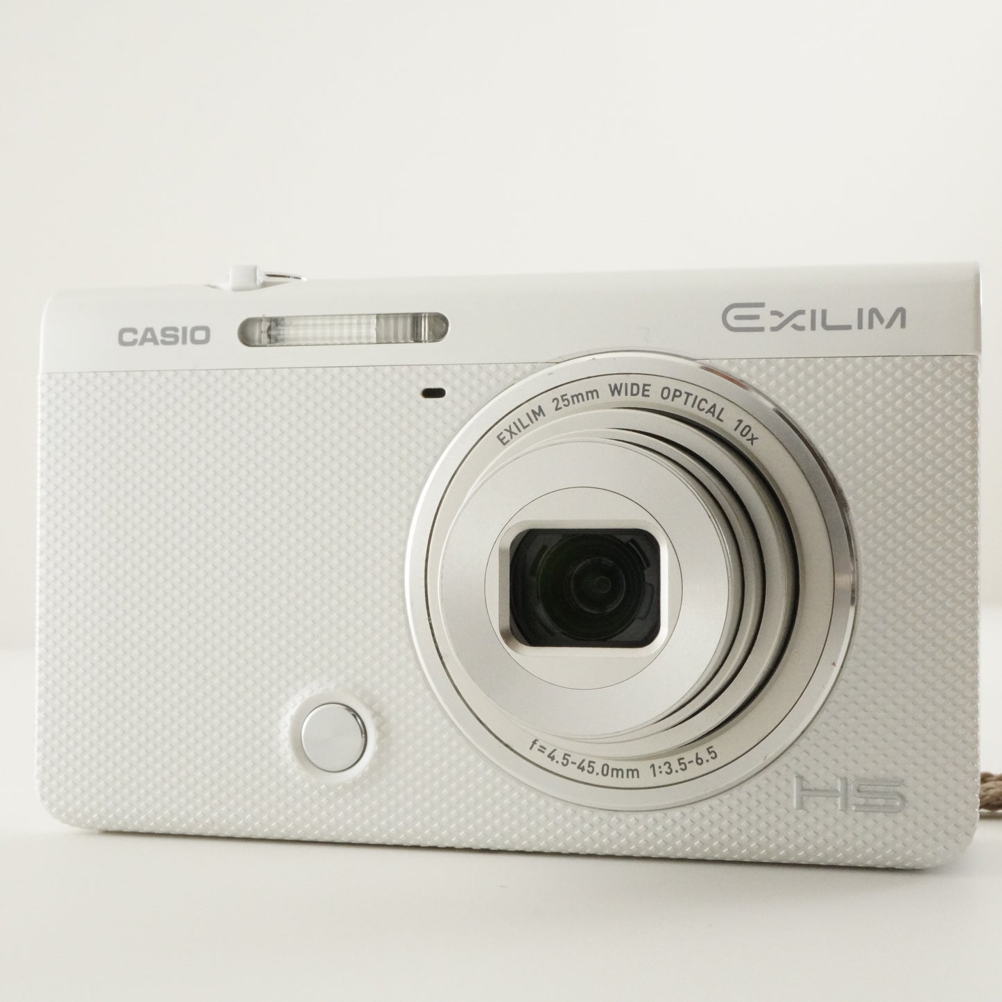 CASIO EXILIM EX-ZR70 White With 4GB SDHC Card Digital Camera from Japan #7378