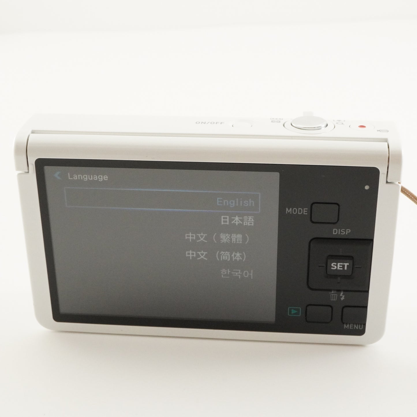CASIO EXILIM EX-ZR70 White With 4GB SDHC Card Digital Camera from Japan #7378