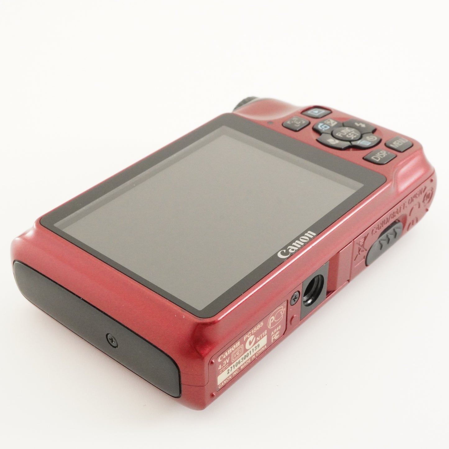 Canon PowerShot A2200 Red With 4GB SDHC Card Digital Camera from Japan #7313