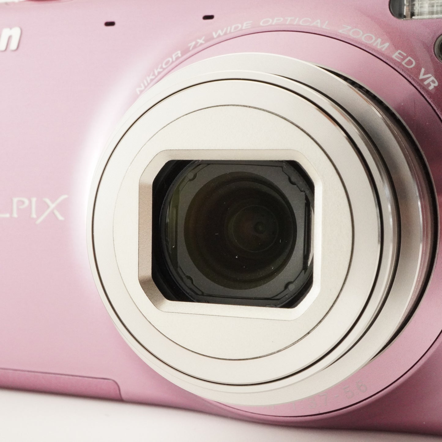 Nikon COOLPIX S6100 Pink With 4GB SDHC Card Digital Camera from Japan #7372
