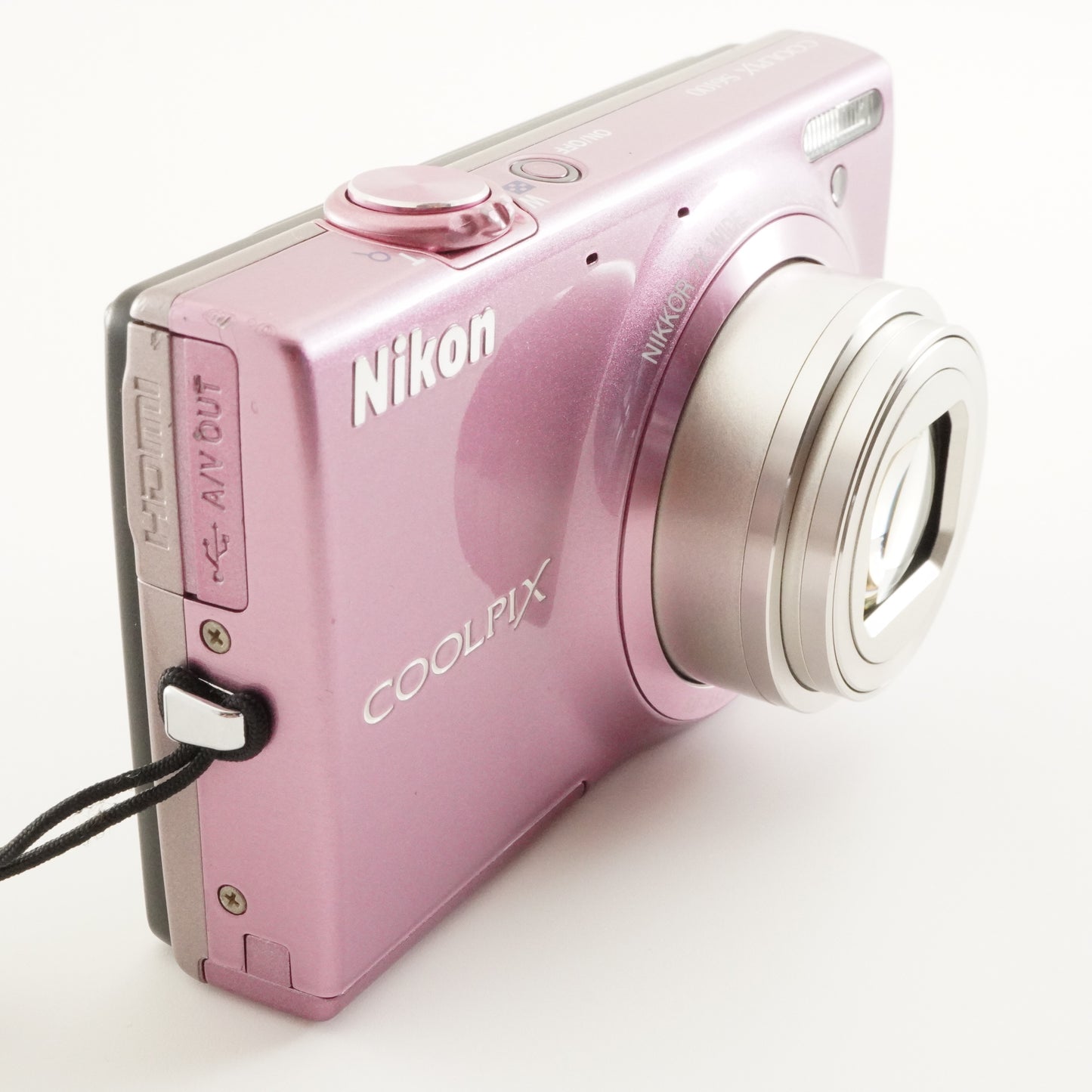 Nikon COOLPIX S6100 Pink With 4GB SDHC Card Digital Camera from Japan #7372