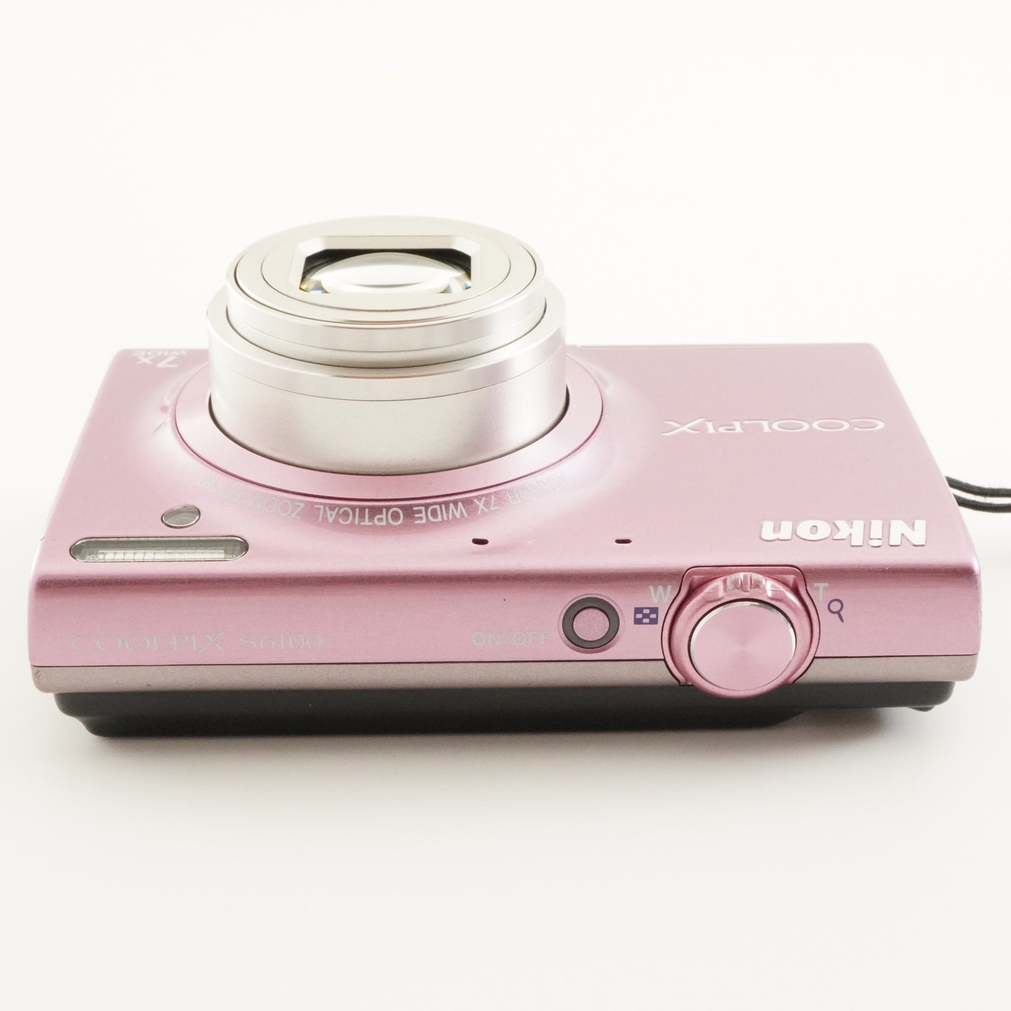 Nikon COOLPIX S6100 Pink With 4GB SDHC Card Digital Camera from Japan #7372
