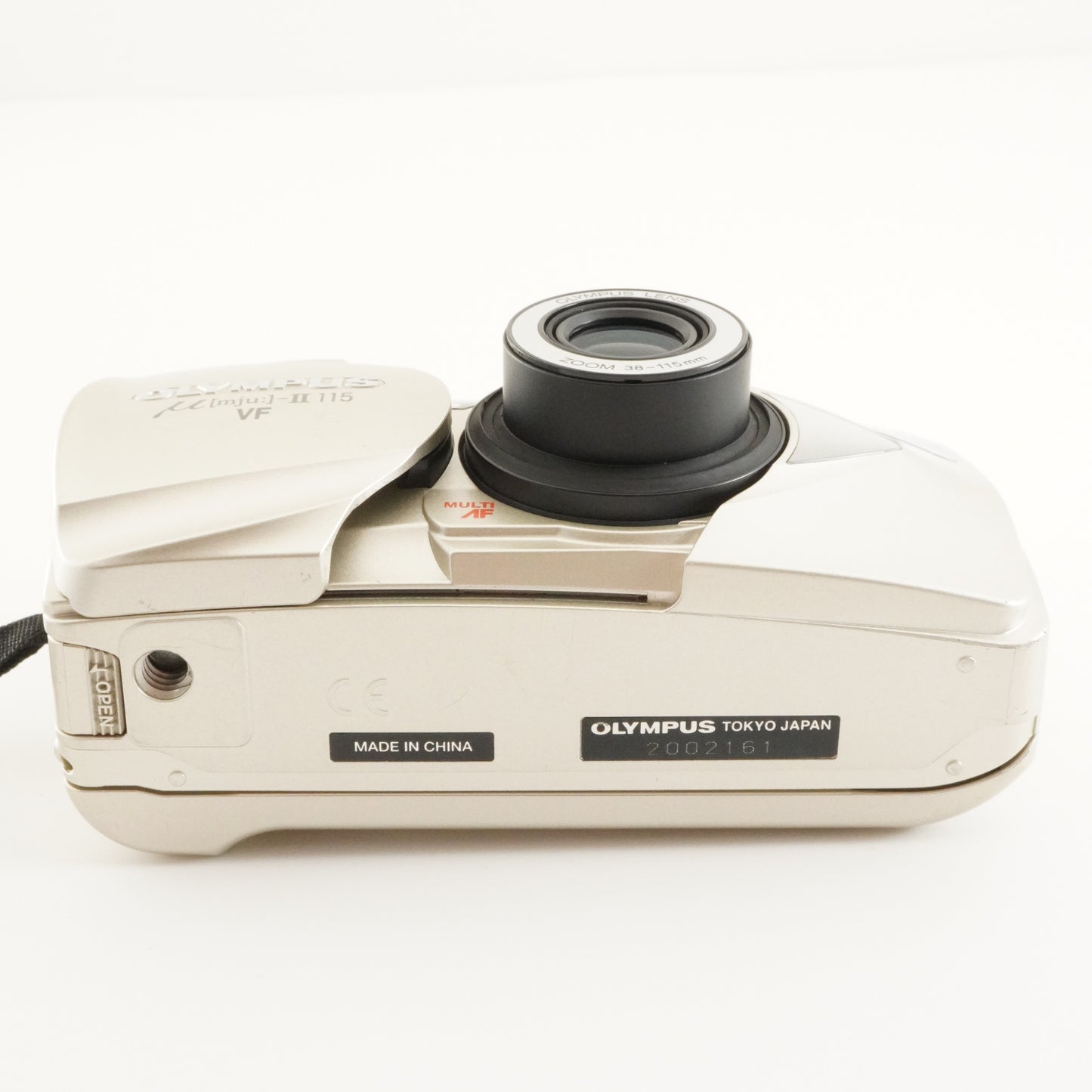OLYMPUS mju II 115VF [mju:] Point & Shoot Film Camera from Japan #7384