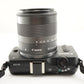 Canon EOS M2 Black + EF-M 18-55mm IS STM + Speedlite 90EX from Japan #5423