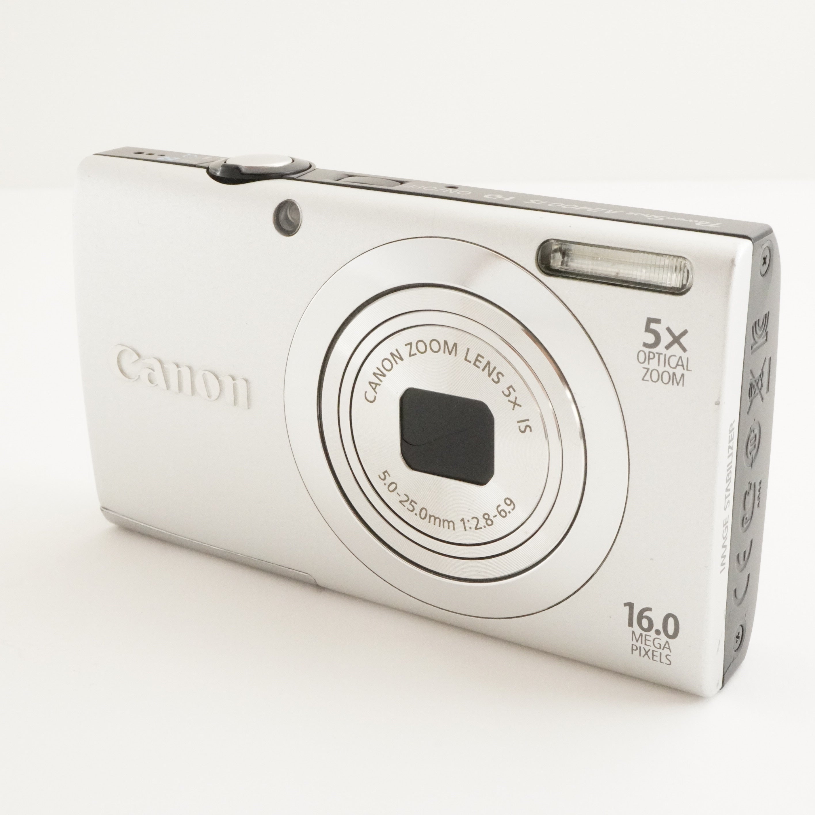 Canon PowerShot A2400 IS Silver + 4GB SDHC Card Digital Canon PowerShot A2400 IS Silver + 4GB SDHC Card Digital