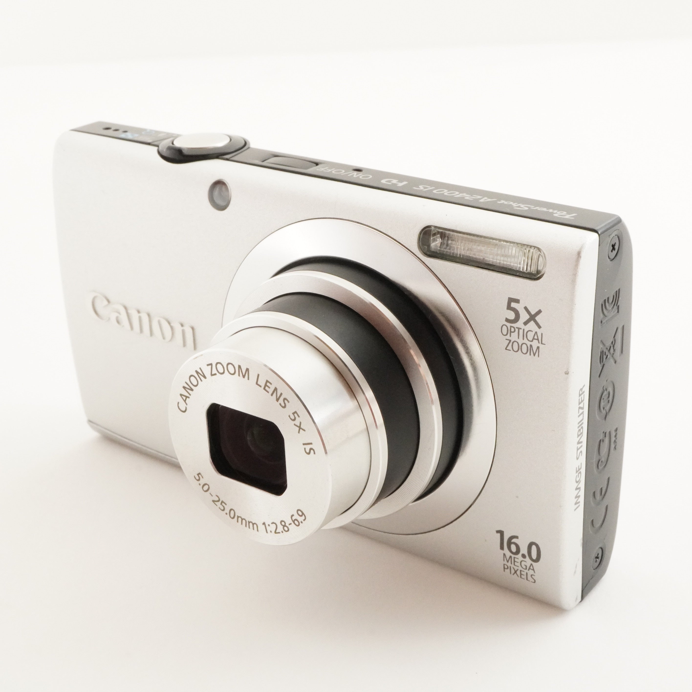 Canon PowerShot A2400 IS Silver + 4GB SDHC Card Digital Canon PowerShot A2400 IS Silver + 4GB SDHC Card Digital