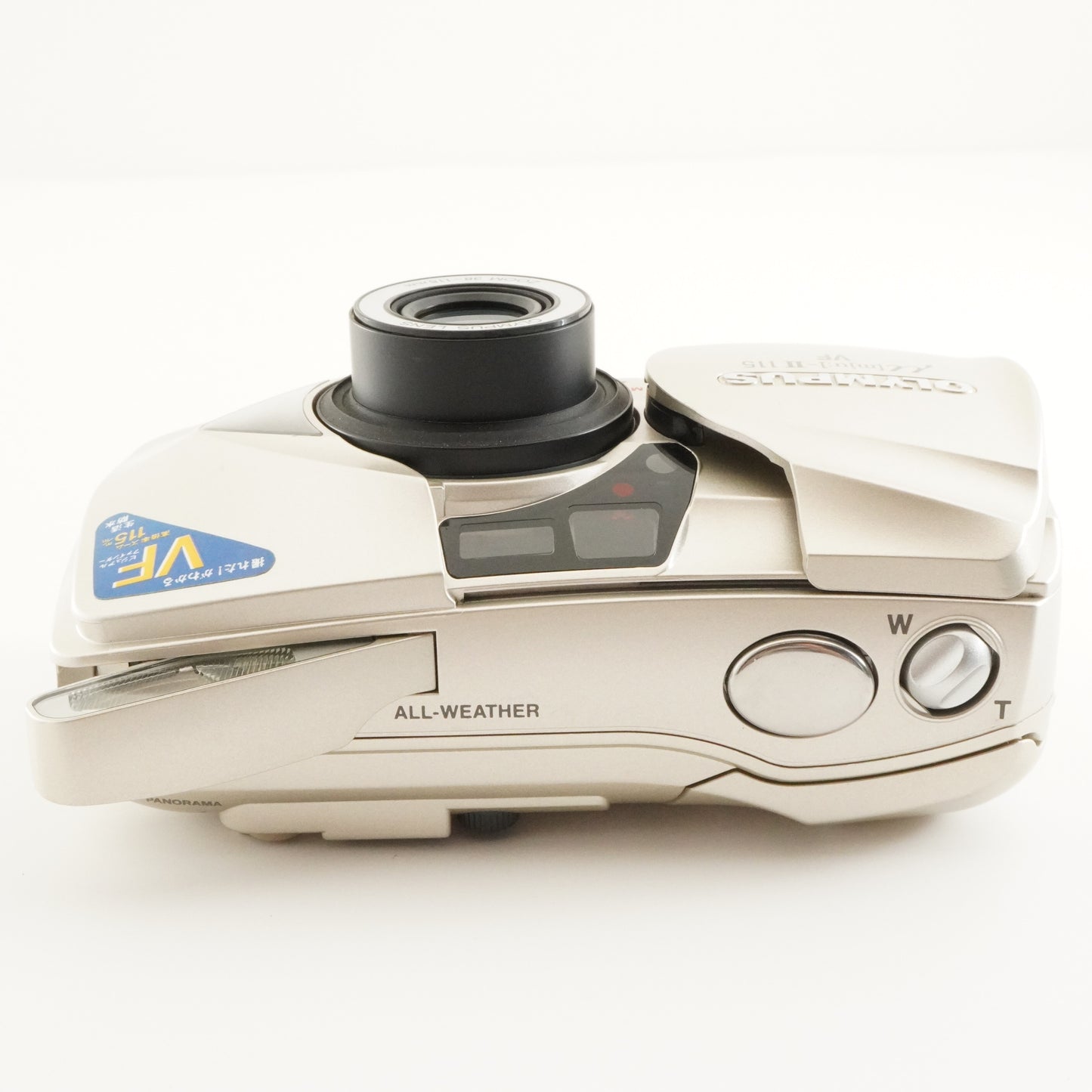 OLYMPUS mju II 115VF [mju:] With Case Point & Shoot Film Camera from Japan #7379