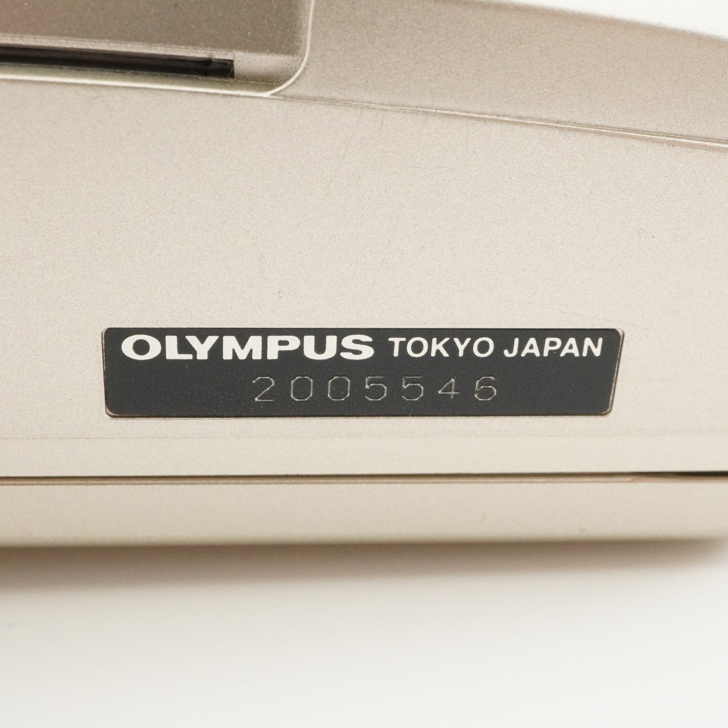 OLYMPUS mju II 115VF [mju:] With Case Point & Shoot Film Camera from Japan #7379