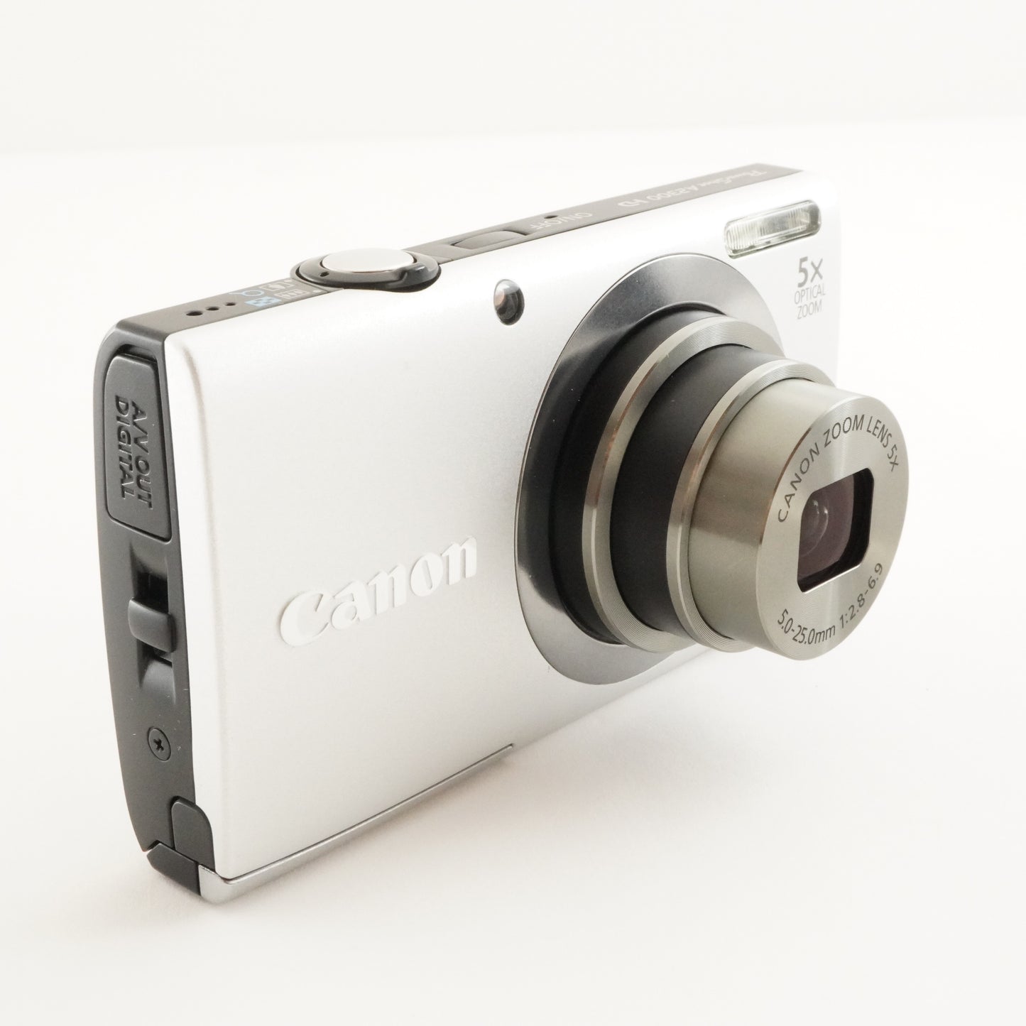 Canon PowerShot A2300 Silver With 4GB SDHC Card Digital Camera from Japan #2688