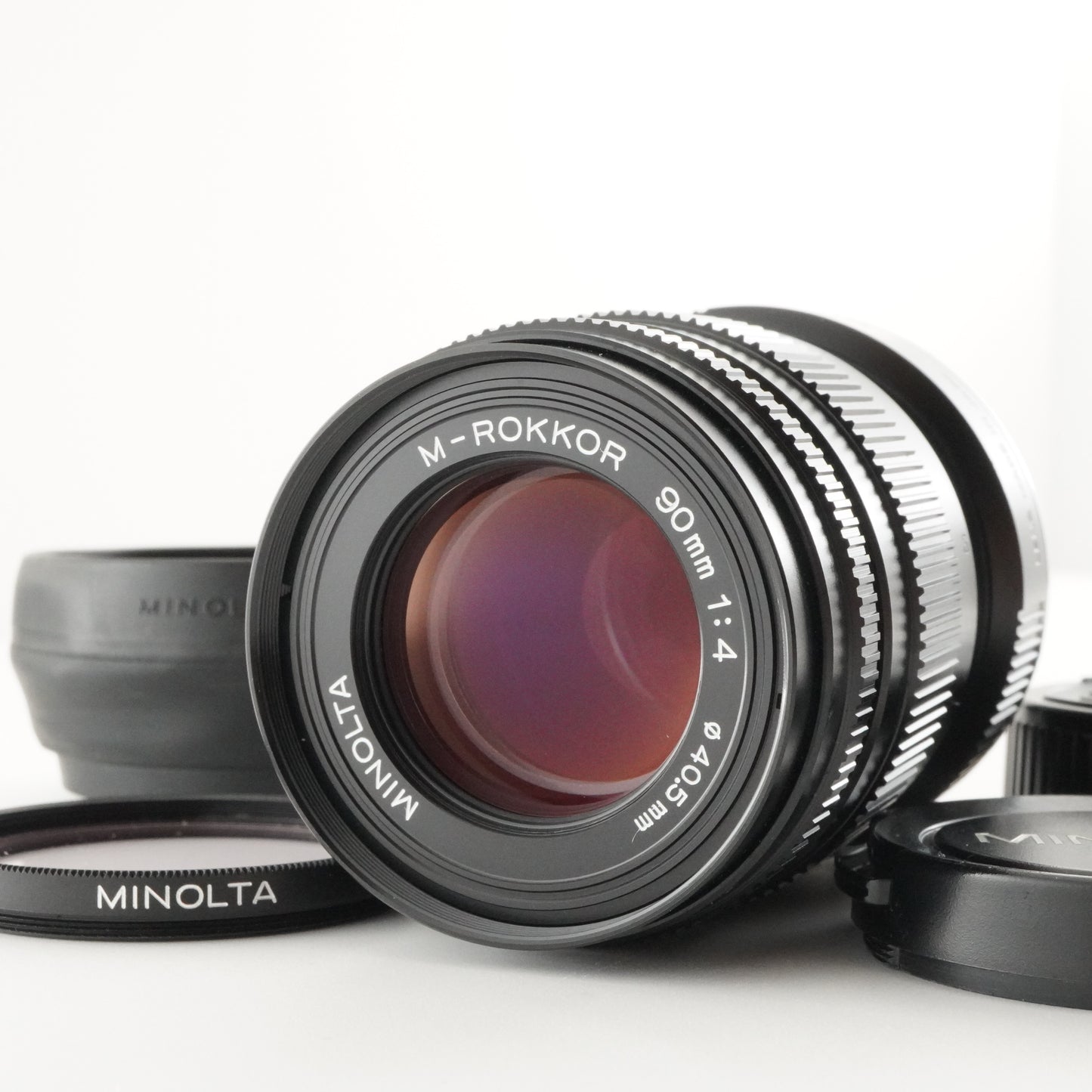 MINOLTA M-ROKKOR 90mm F4 For Leica M MF Prime Lens from Japan #4357