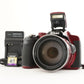 Nikon COOLPIX P600 Red With 4GB SDHC Card Digital Camera from Japan #2734