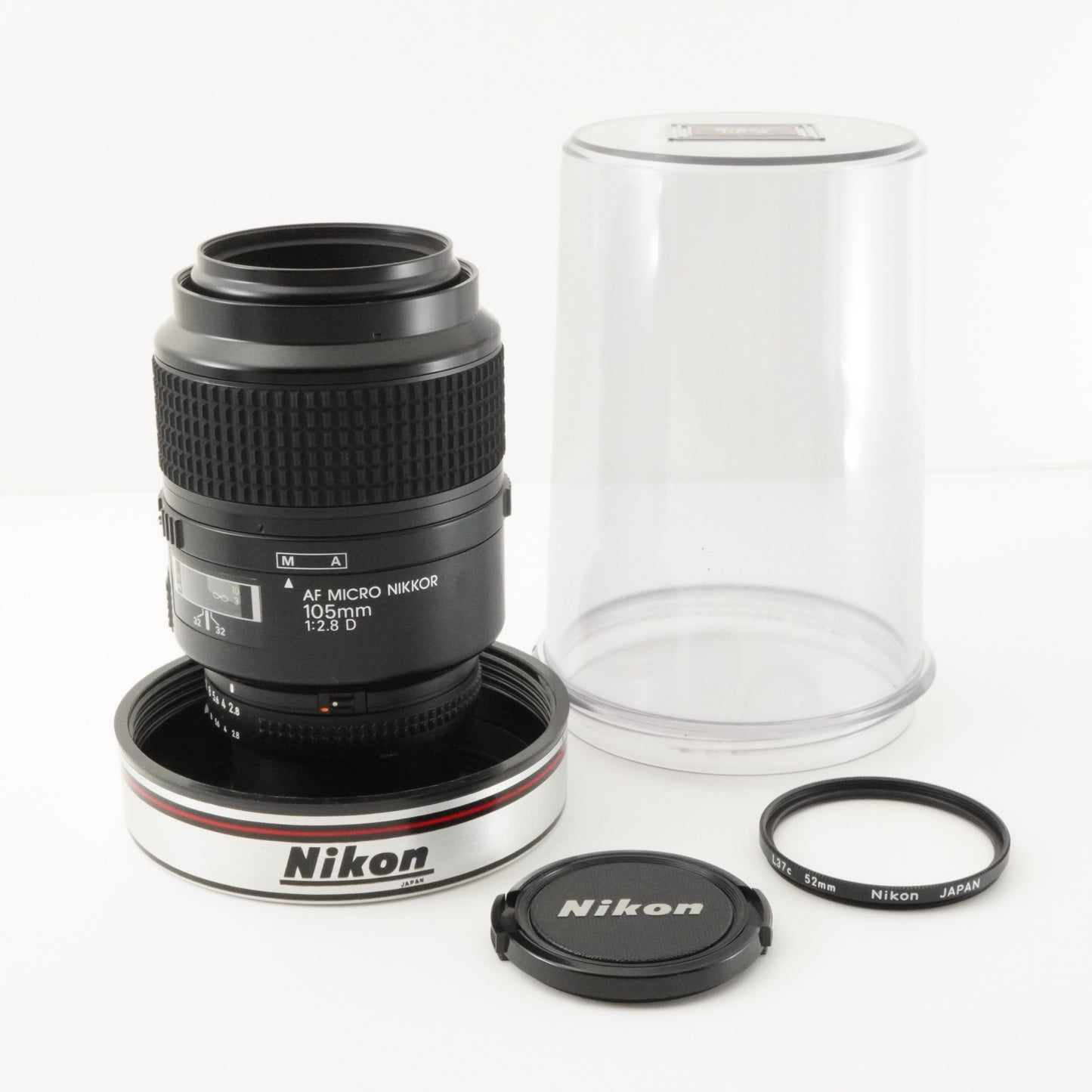 Nikon AF MICRO NIKKOR 105mm F2.8 D With Case CP-9 AF MACRO Lens from Japan #4360