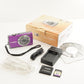 Canon PowerShot A3500 IS Purple In Box With 4GB SDHC Card from Japan #2736