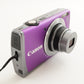 Canon PowerShot A3500 IS Purple In Box With 4GB SDHC Card from Japan #2736