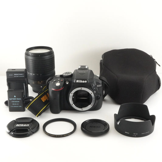 [S/C 2,233] Nikon D5300 + AF-S 18-140mm F3.5-5.6G ED VR from Japan #4312