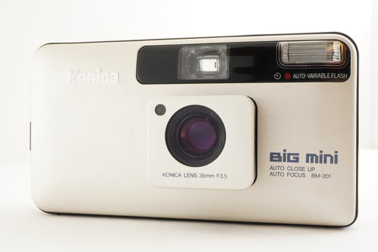 Konica Big Mini BM-201 Point & Shoot Film Camera from Japan #2795