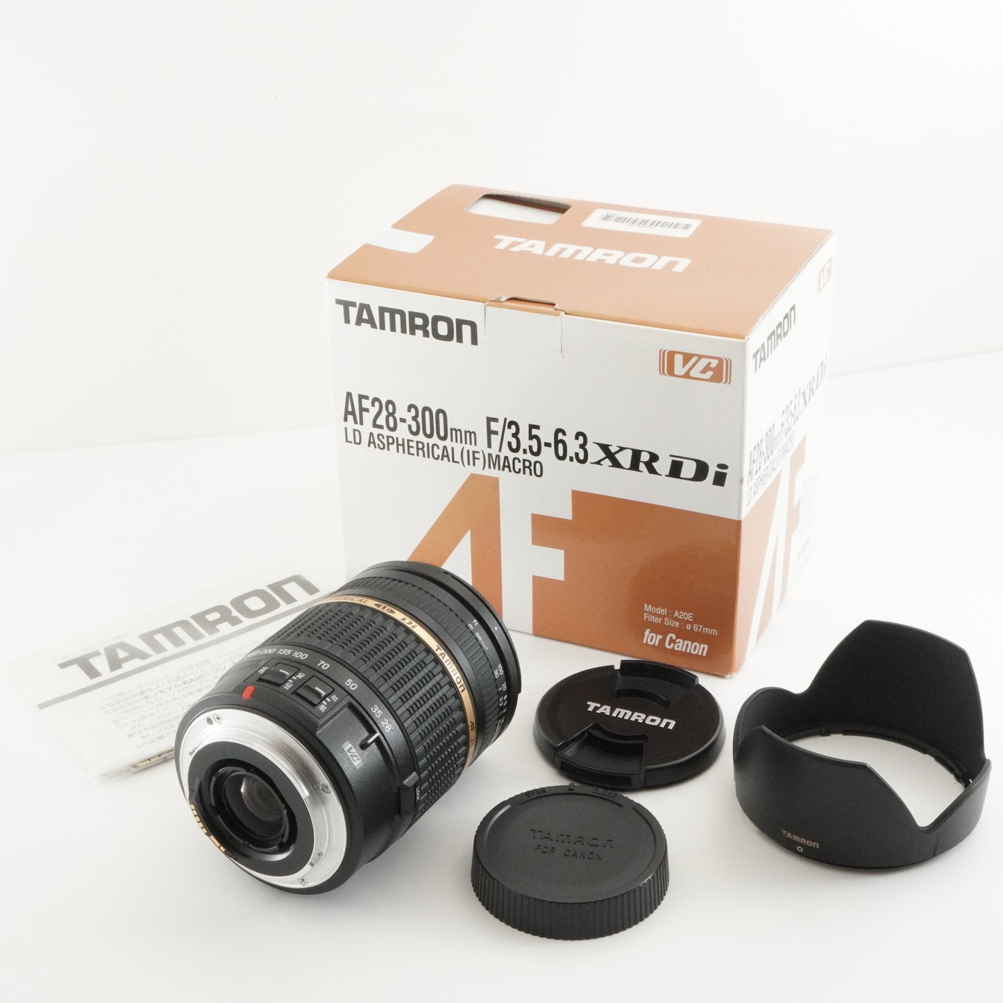 TAMRON AF 28-300mm F3.5-6.3 XR Di VC LD A20 In Box For Canon from Japan #4346