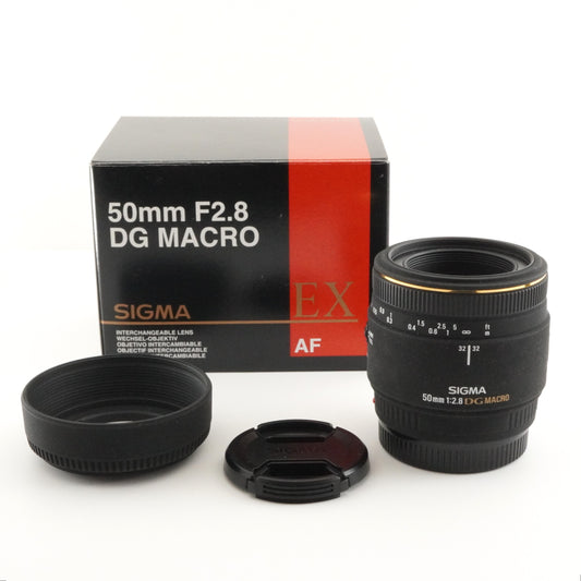 SIGMA 50mm F2.8 DG MACRO In Box For Sony Minolta A Mount Lens from Japan #4380