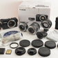 Canon EOS M + EF-M 22mm Kit + 18-55mm + Accessories + 16GB Card from Japan #2810