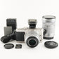OLYMPUS PEN Lite E-PL5 Silver + M.ZUIKO 14-42mm + 40-150mm from Japan #4599