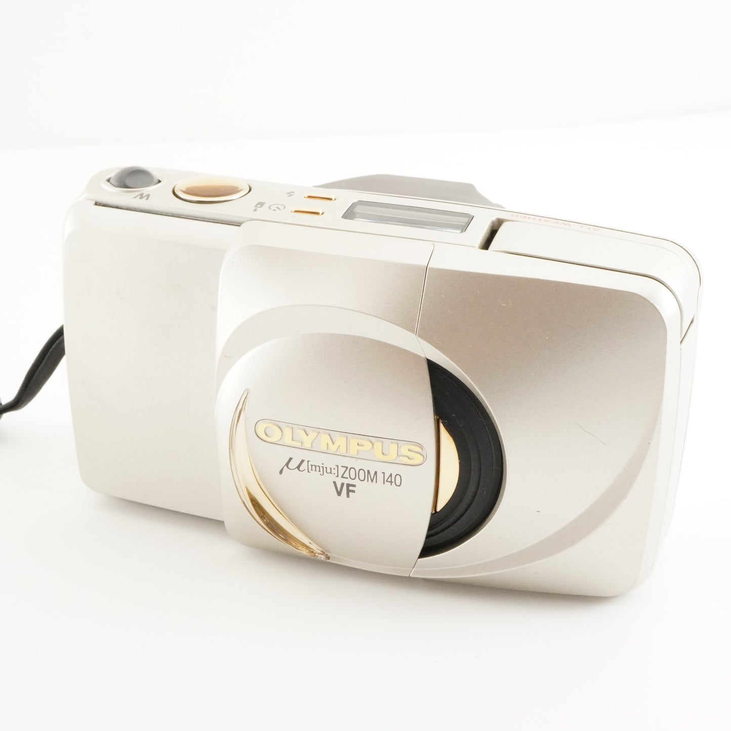 OLYMPUS mju [mju:] ZOOM 140 VF + Case Point & Shoot Film Camera from Japan #4238