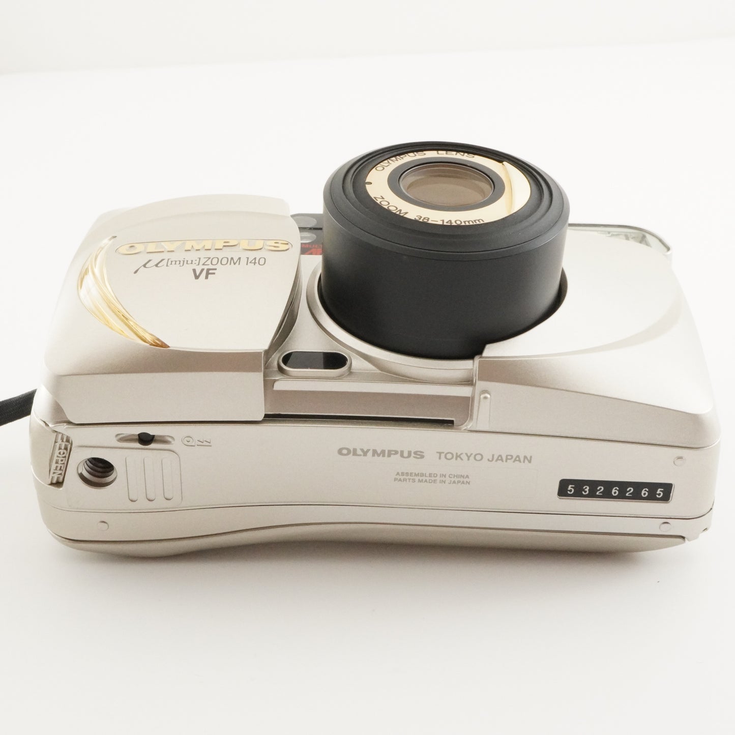 OLYMPUS mju [mju:] ZOOM 140 VF + Case Point & Shoot Film Camera from Japan #4238