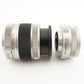 [S/C 2,733] PENTAX Q White + 8.5mm F1.9 + 5-15mm + 4GB SD Card from Japan #4318