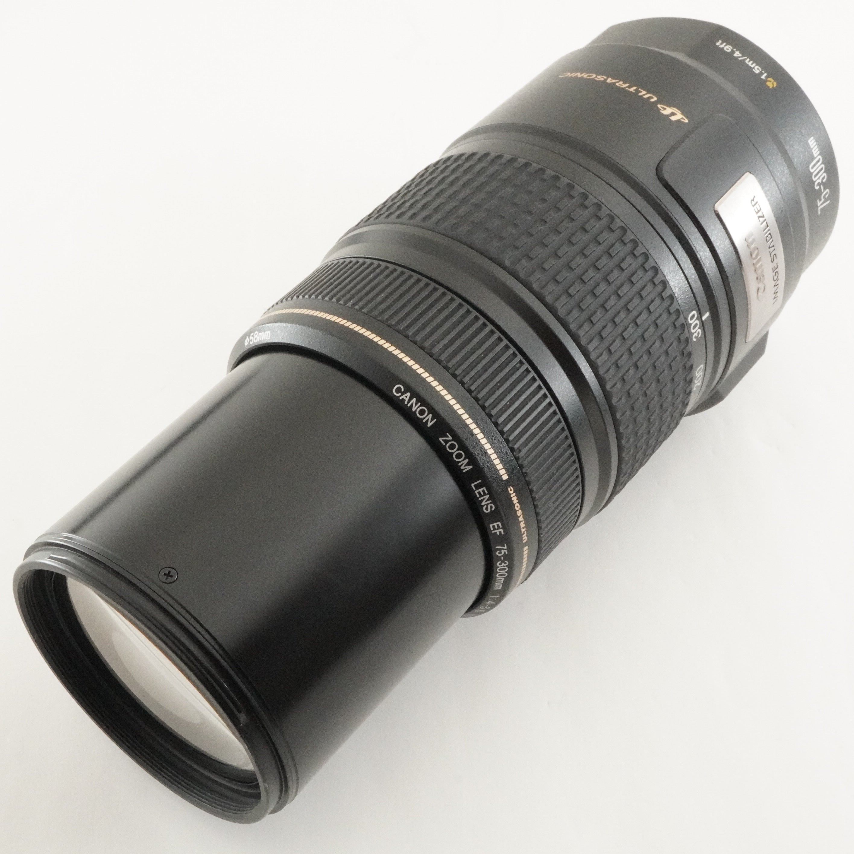 Canon EF 75-300mm F4-5.6 IS USM AF ZOOM Lens from Japan