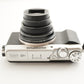 OLYMPUS STYLUS SH-1 Silver With 4GB SDHC Card Digital Camera from Japan #4351