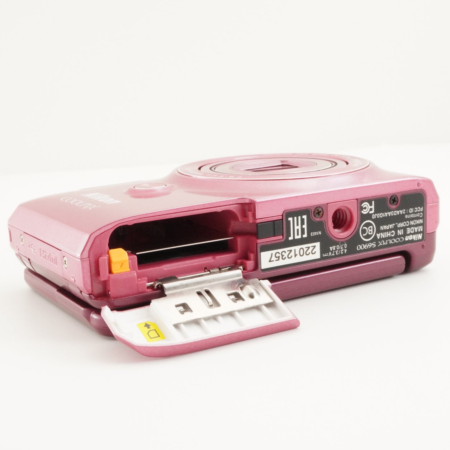 Nikon COOLPIX S6900 Pink With 4GB SDHC Card Digital Camera from Japan #6273