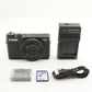 Canon PowerShot G9X Mark II Black +4GB SDHC Card Digital Camera from Japan #6947