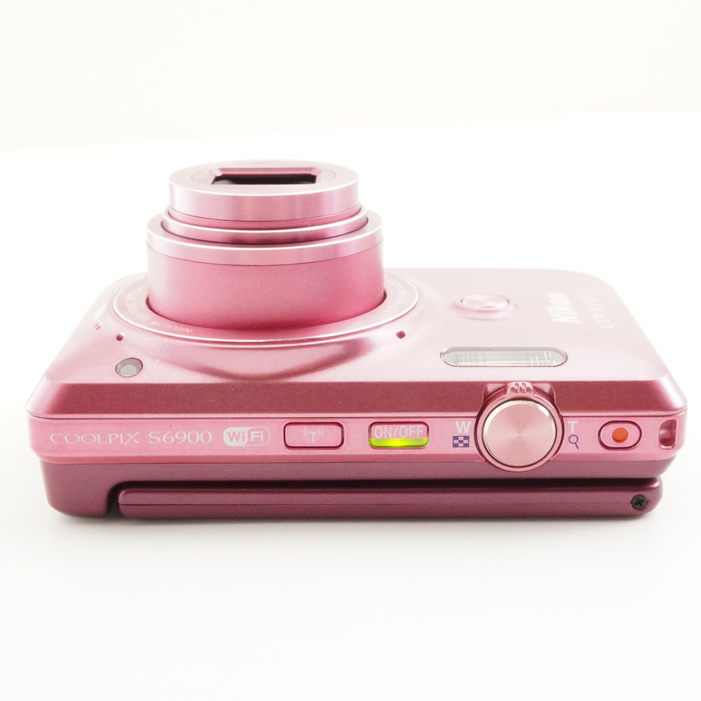 Nikon COOLPIX S6900 Pink With 4GB SDHC Card Digital Camera from Japan #6273