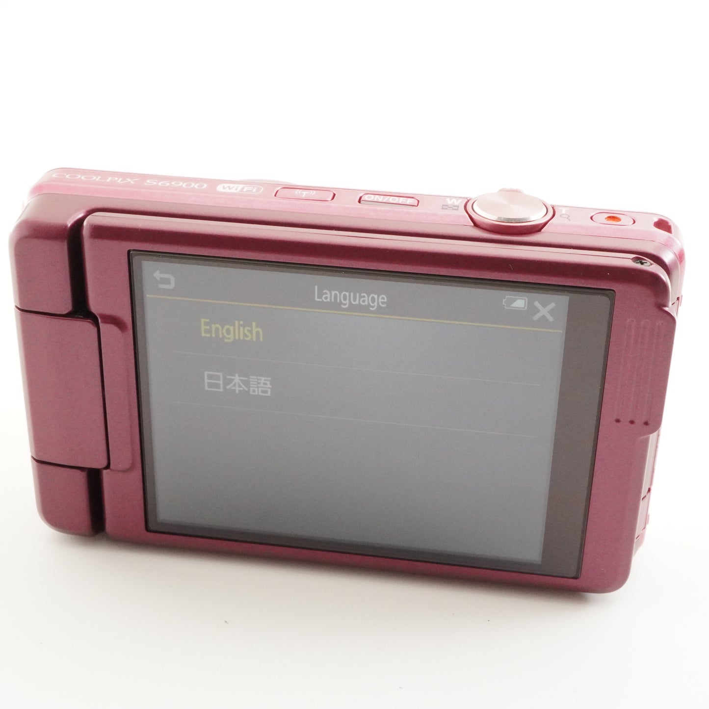 Nikon COOLPIX S6900 Pink With 4GB SDHC Card Digital Camera from Japan #6273