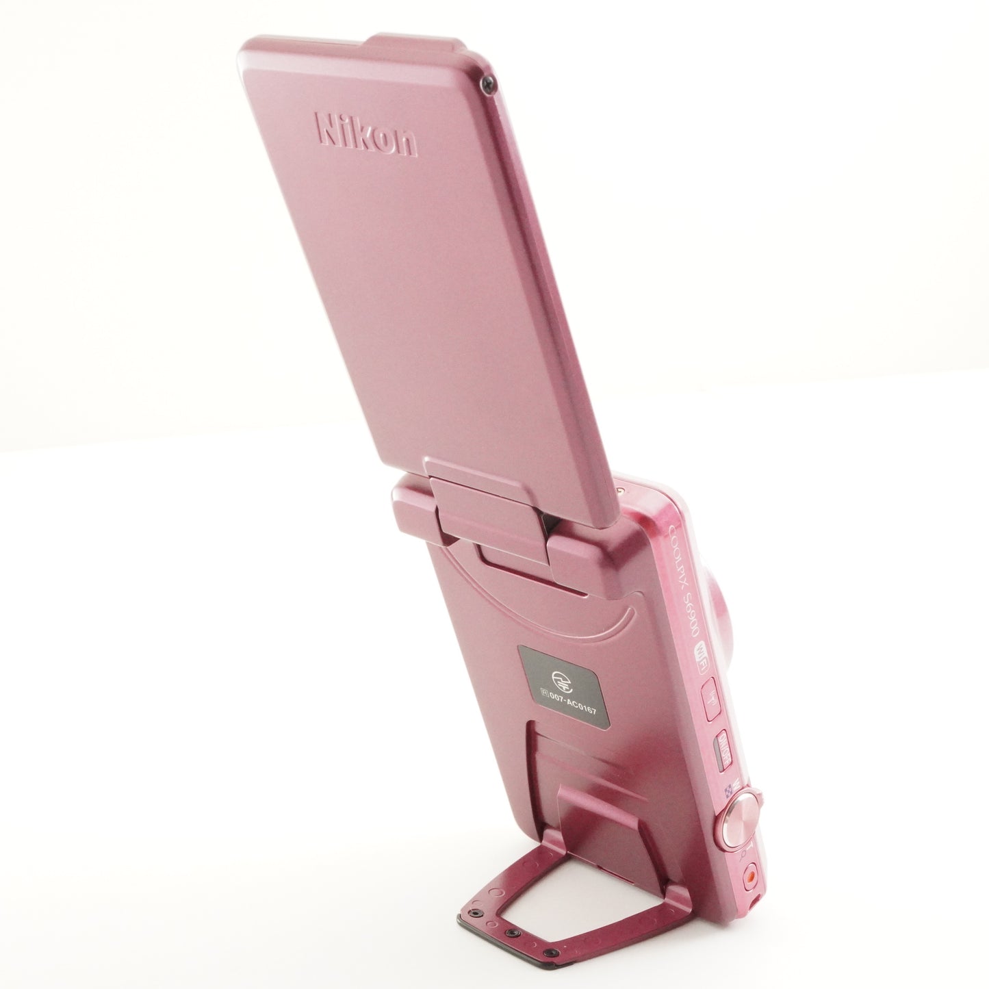 Nikon COOLPIX S6900 Pink With 4GB SDHC Card Digital Camera from Japan #6273