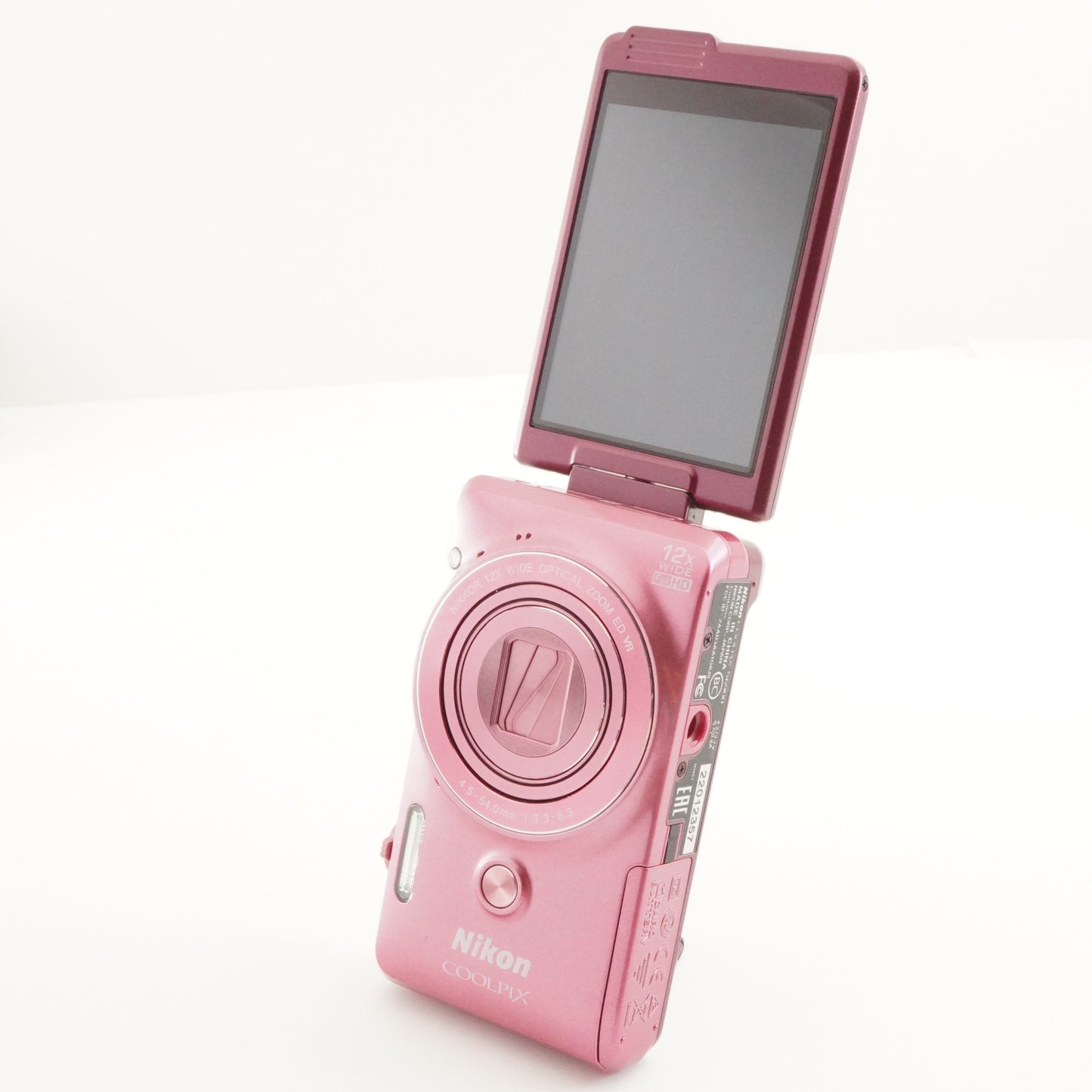 Nikon COOLPIX S6900 Pink With 4GB SDHC Card Digital Camera from Japan #6273