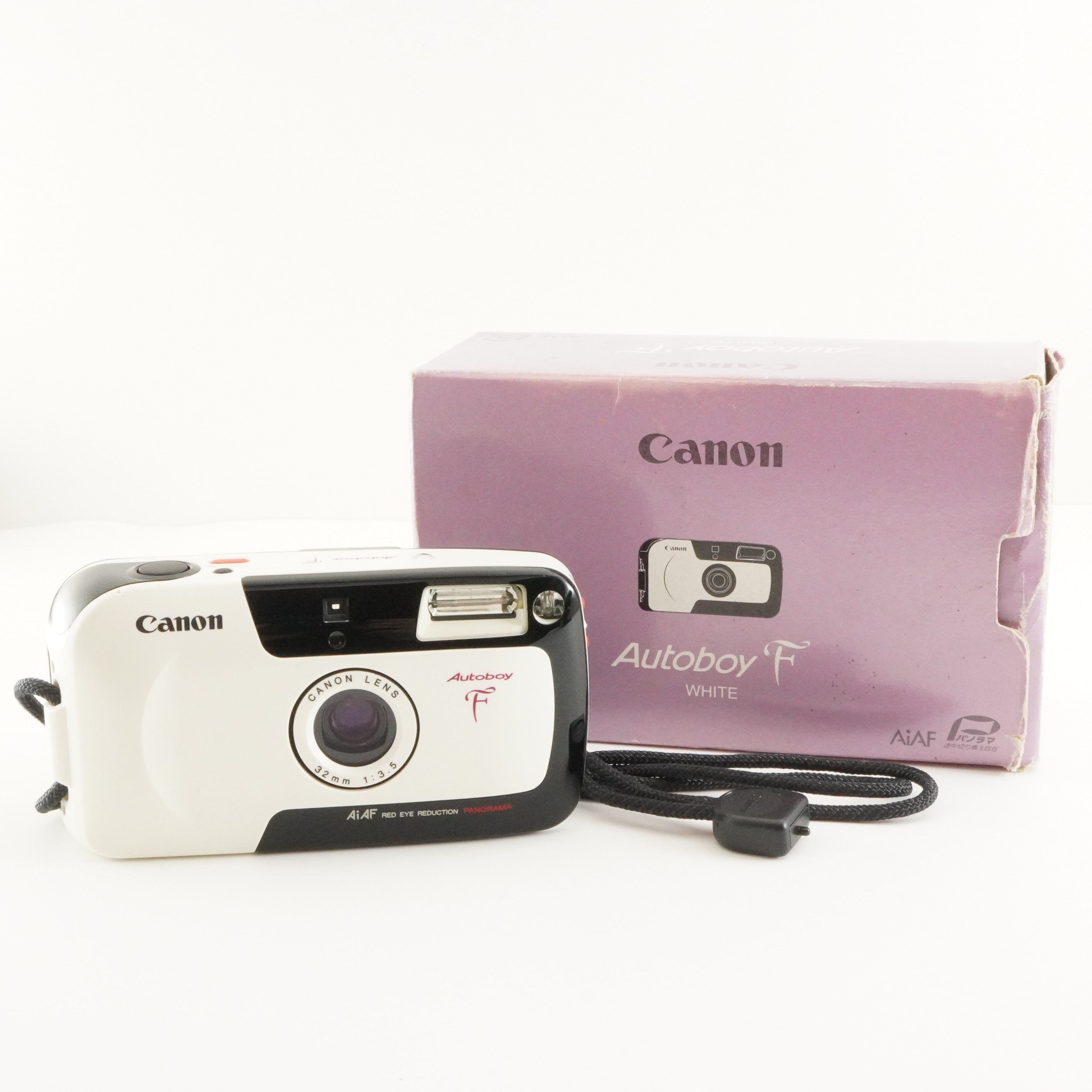 キャノン　Canon Autoboy F Canon〗 Autoboy F Black & White（#230） | ニクサンカメラ