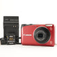 Canon PowerShot A2200 Red With 4GB SDHC Card Digital Camera from Japan #2839