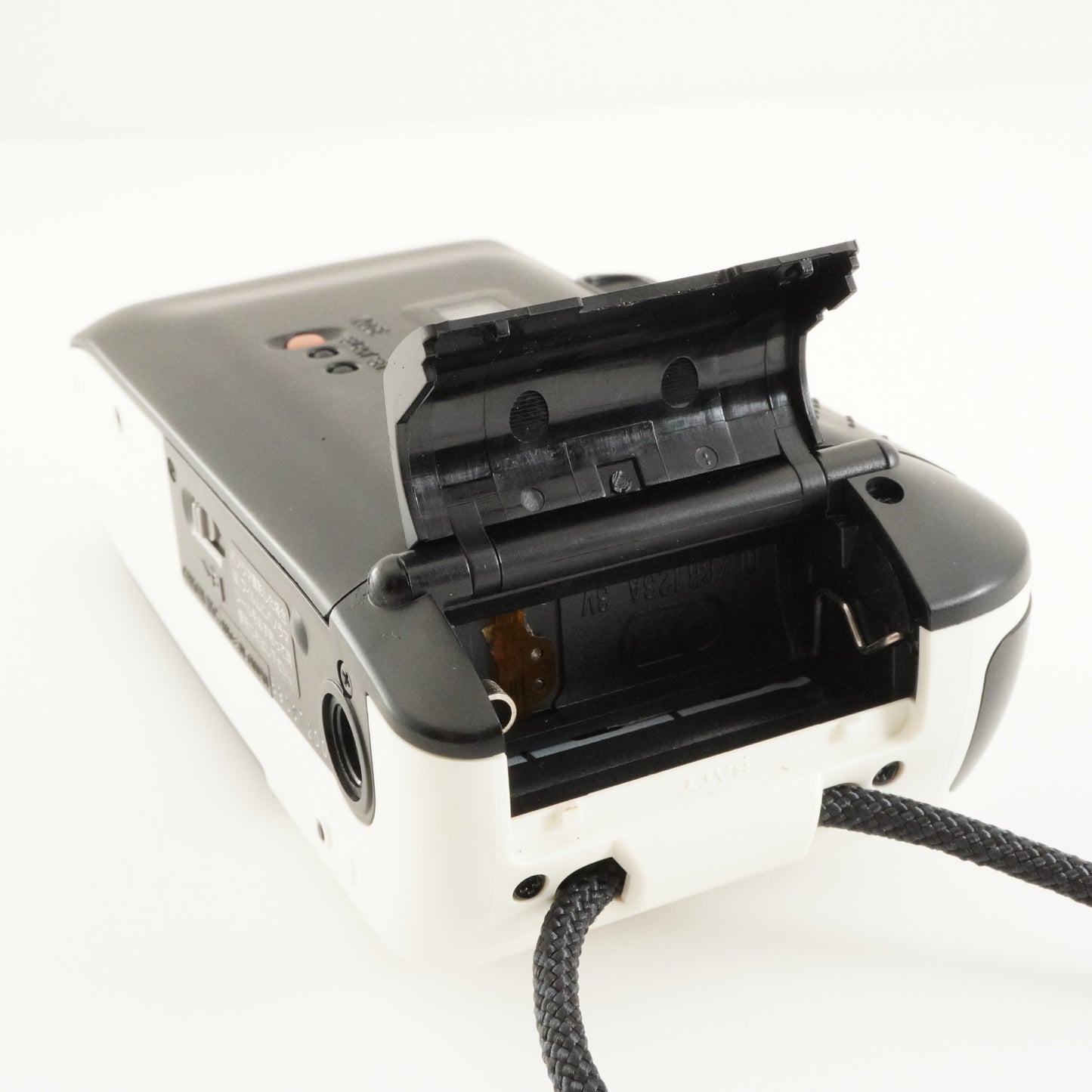 Canon Autoboy F White Panda Color Point & Shoot Film Camera from Japan #7323