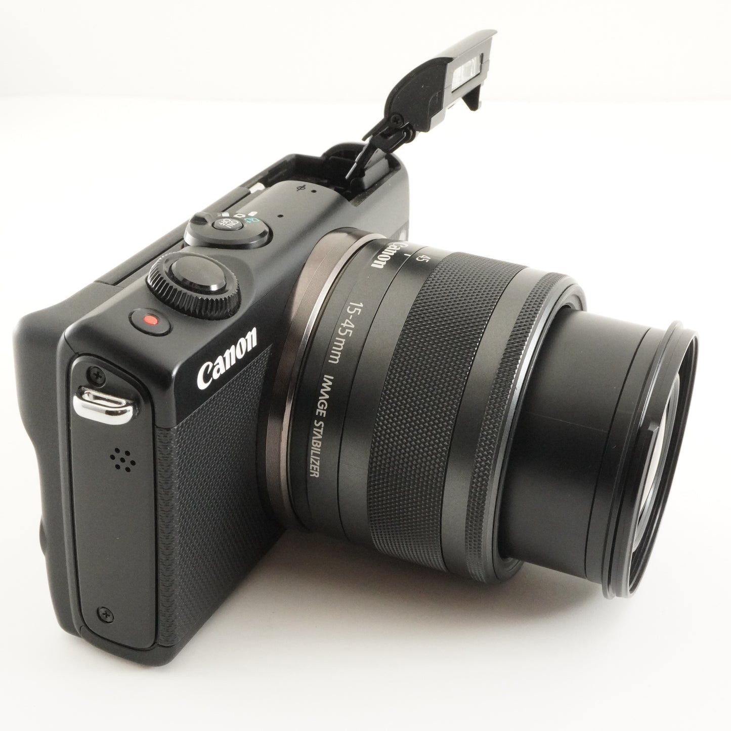 Canon EOS M100 Black + EF-M 15-45mm +16GB SDCard Digital Camera from Japan #7328