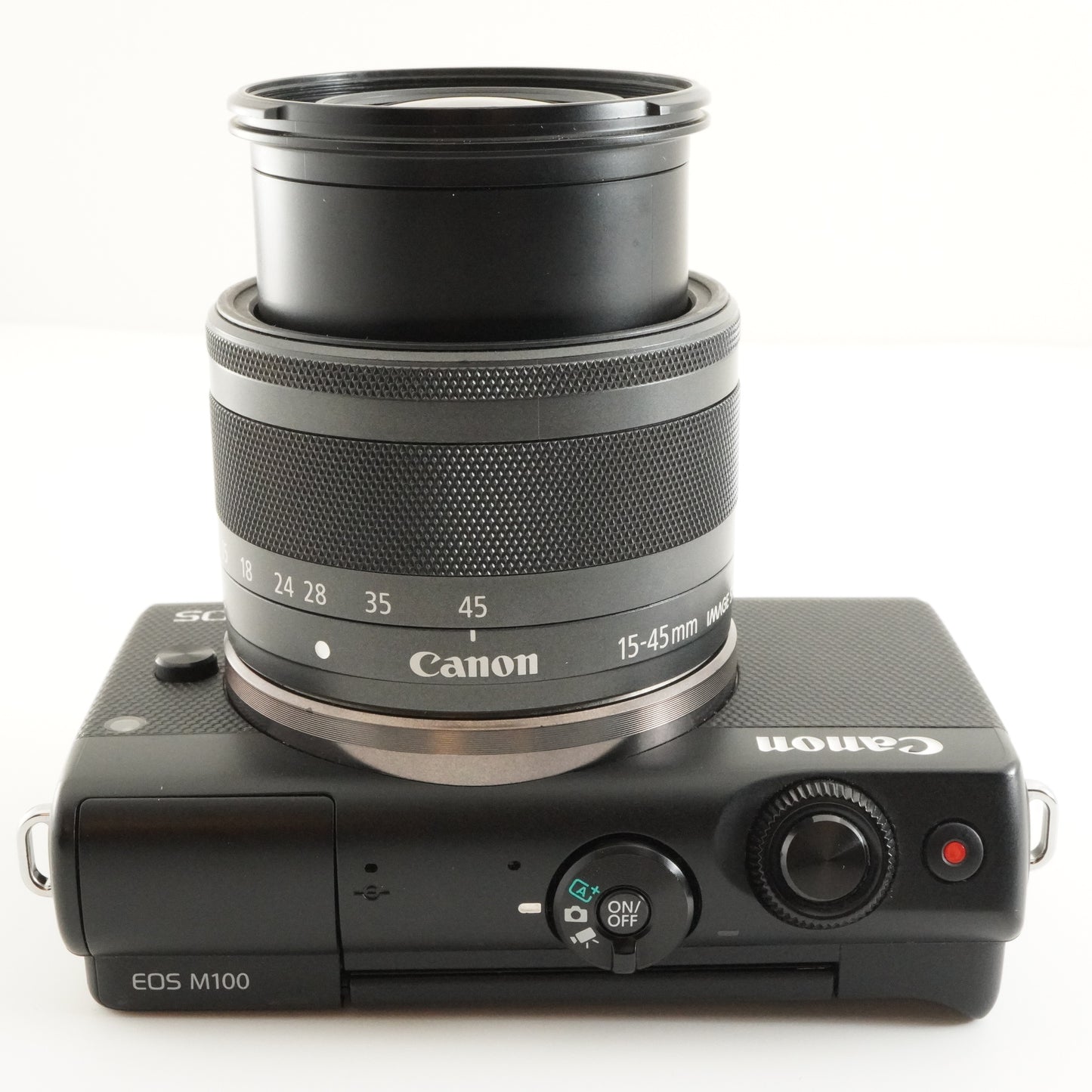 Canon EOS M100 Black + EF-M 15-45mm +16GB SDCard Digital Camera from Japan #7328