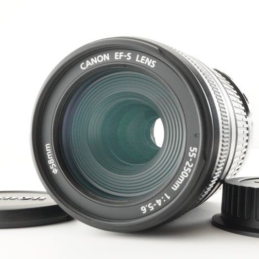Canon EF-S 55-250mm F4-5.6 IS AF ZOOM Lens from Japan #4906