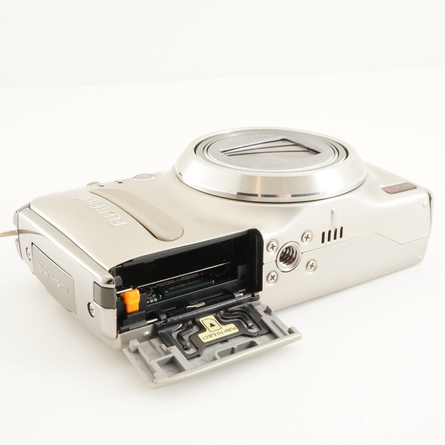 FUJIFILM FINEPIX F600 EXR Gold + 4GB SDHC Card Digital Camera from Japan #6921