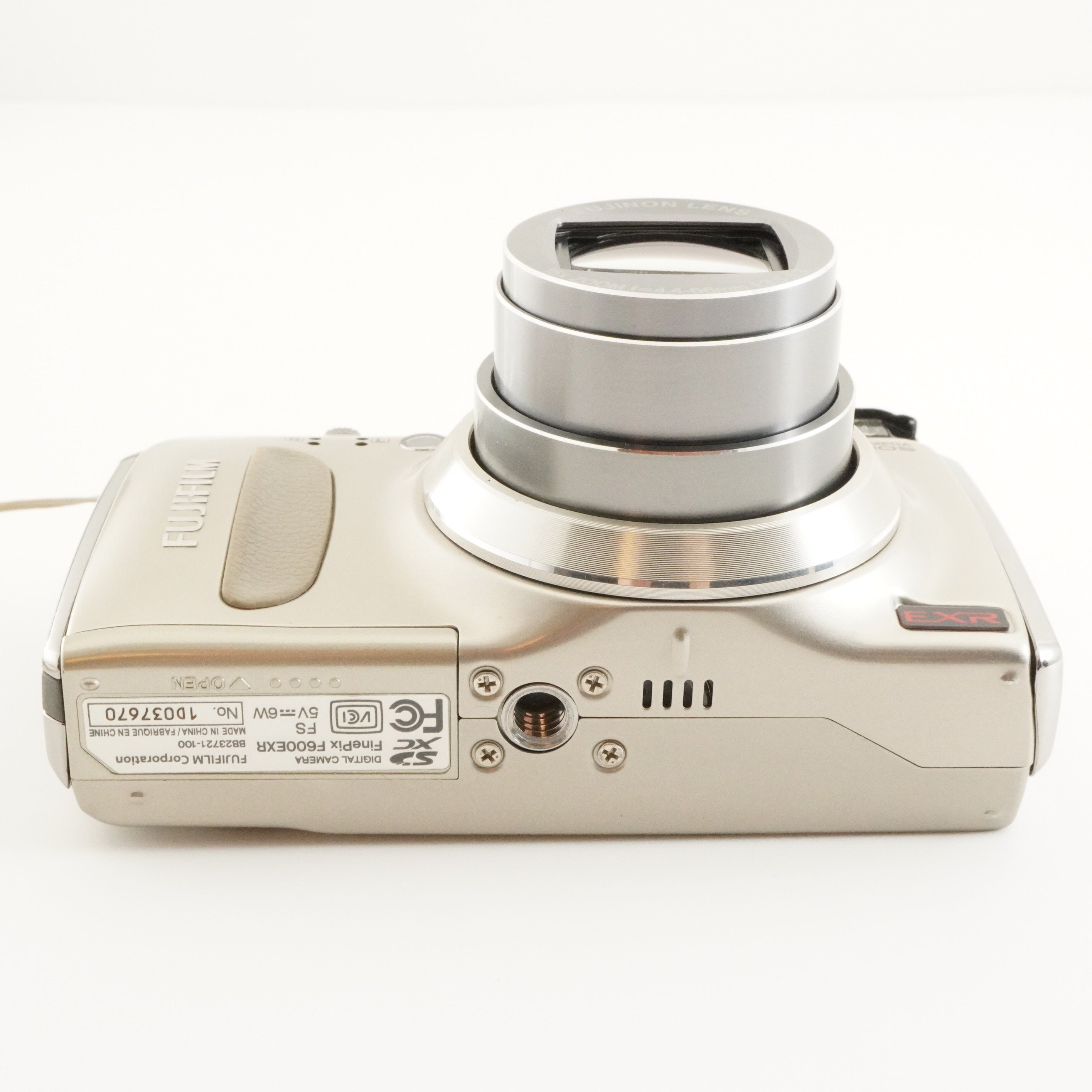 FUJIFILM FINEPIX F600 EXR Gold + 4GB SDHC Card Digital Camera from