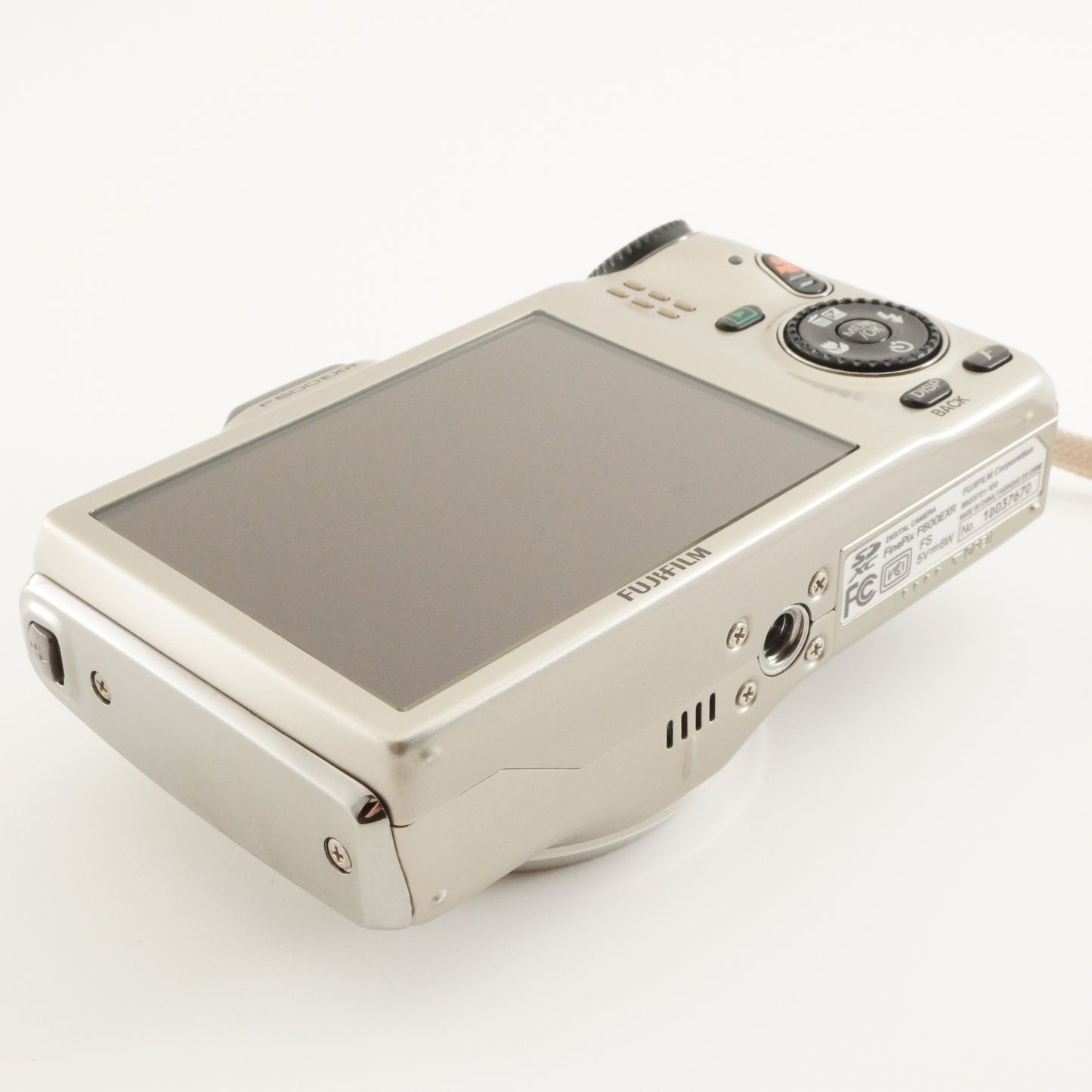 FUJIFILM FINEPIX F600 EXR Gold + 4GB SDHC Card Digital Camera from Japan #6921