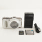 FUJIFILM FINEPIX F550EXR White + 4GB SDHC Card Digital Camera from Japan #2903