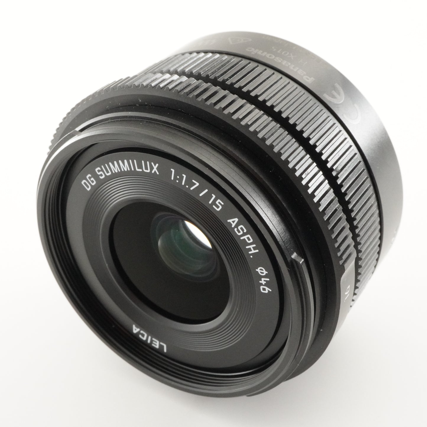 Panasonic LUMIX LEICA DG SUMMILUX 15mm F1.7 ASPH. Black AF Lens from Japan #4530