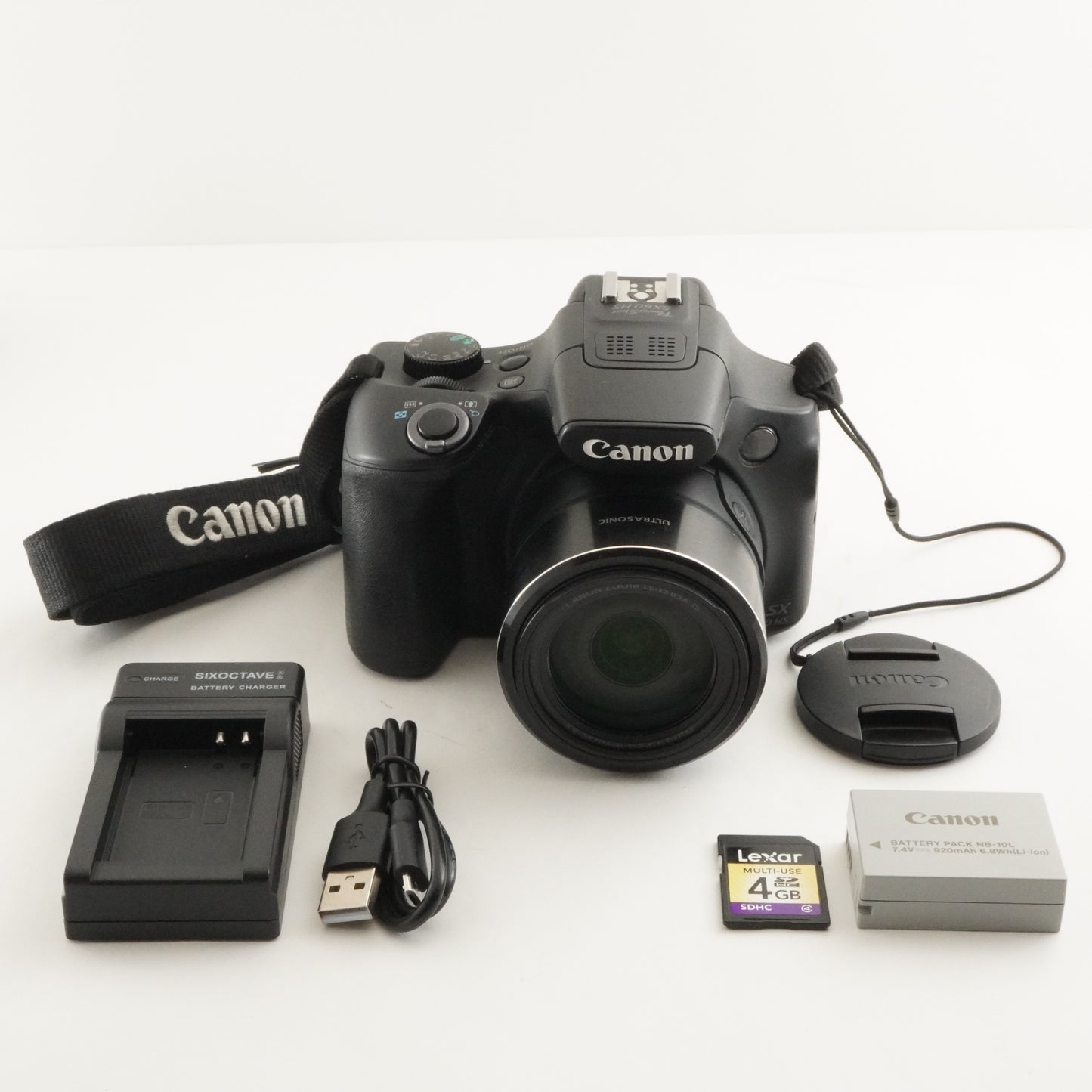 Canon PowerShot SX60 HS With 4GB SDHC Card Digital Camera from Japan #2917