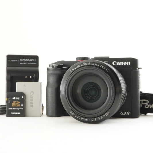 Canon PowerShot G3 X With 4GB SDHC Card Compact Digital Camera from Japan #2870