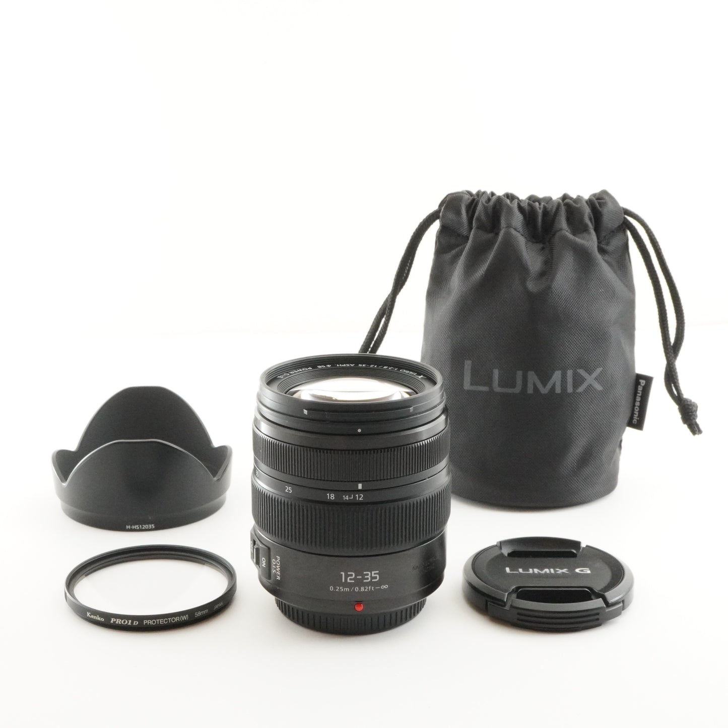Panasonic LUMIX G X VARIO 12-35mm F2.8 II Power OIS H-HSA12035 from Japan #4679