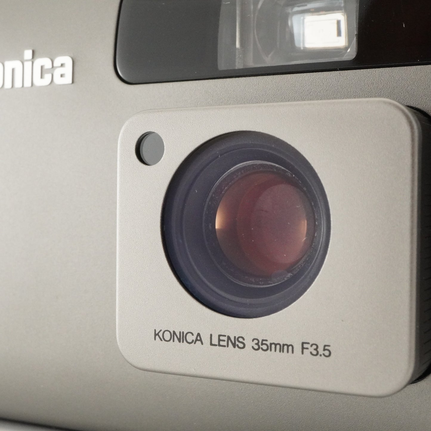 Konica BiG mini BM-201 With Case Point & Shoot Film Camera from Japan #4740